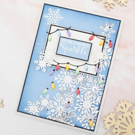 Crafter's Companion Christmas Sparkle 3D Embossing Folder & Die (CC-3DEF9-MD-CHSP) Crafter's Companion Christmas Sparkle 3D Embossing Folder & Die (CC-3DEF9-MD-CHSP)