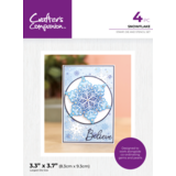 Crafter's Companion Snowflake Stamp, Die & Stencil (CC-STD-STEN-SNF)