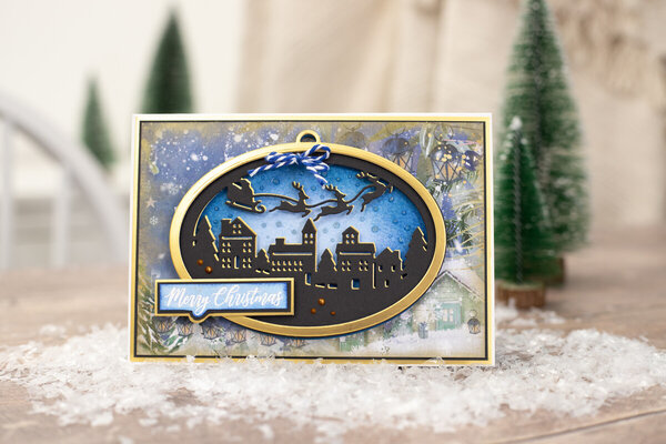 Crafter's Companion Christmas Village Stamp & Dies (CC-STD-CHVI) Crafter's Companion Christmas Village Stamp & Dies (CC-STD-CHVI)