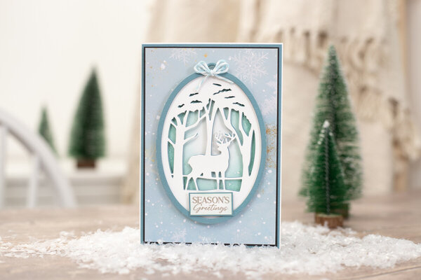 Crafter's Companion Christmas Woodland Stamp & Dies (CC-STD-CHWO) Crafter's Companion Christmas Woodland Stamp & Dies (CC-STD-CHWO)