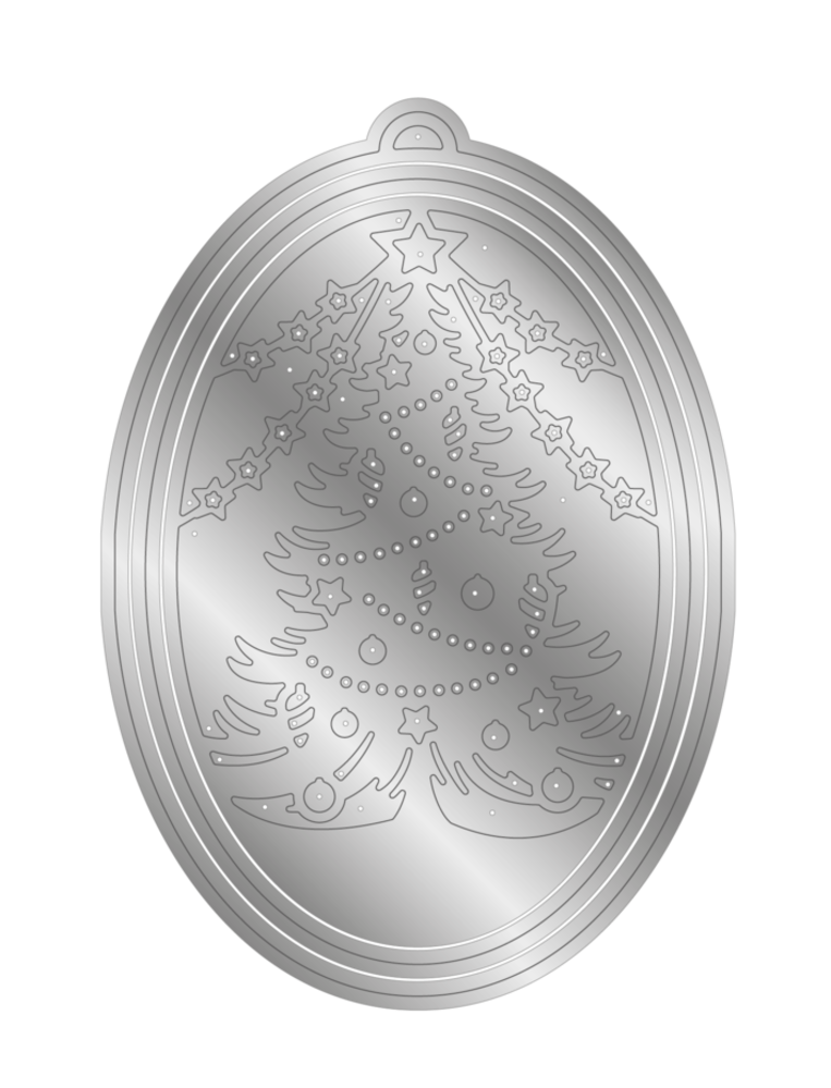 Crafter's Companion Christmas Tree Stamp & Dies (CC-STD-CHTR)