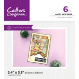 Crafter's Companion Happy New Dear Clear Stamps (CC-STP-HND)