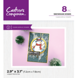 Crafter's Companion Snowman Kisses Clear Stamps (CC-STP-SNKI)