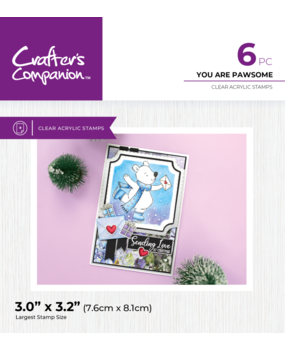 Crafter's Companion You Are Pawsome Clear Stamps (CC-STP-YAP) Crafter's Companion You Are Pawsome Clear Stamps (CC-STP-YAP)