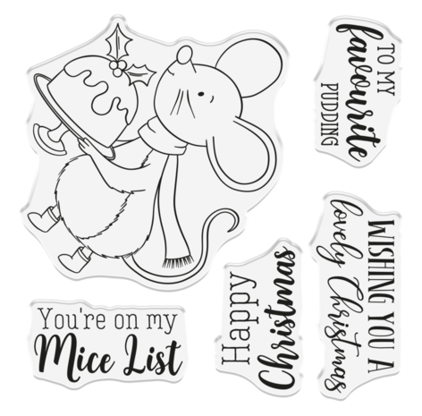 Crafter's Companion You're on my Mice List Clear Stamps (CC-STP-MILI) Crafter's Companion You're on my Mice List Clear Stamps (CC-STP-MILI)