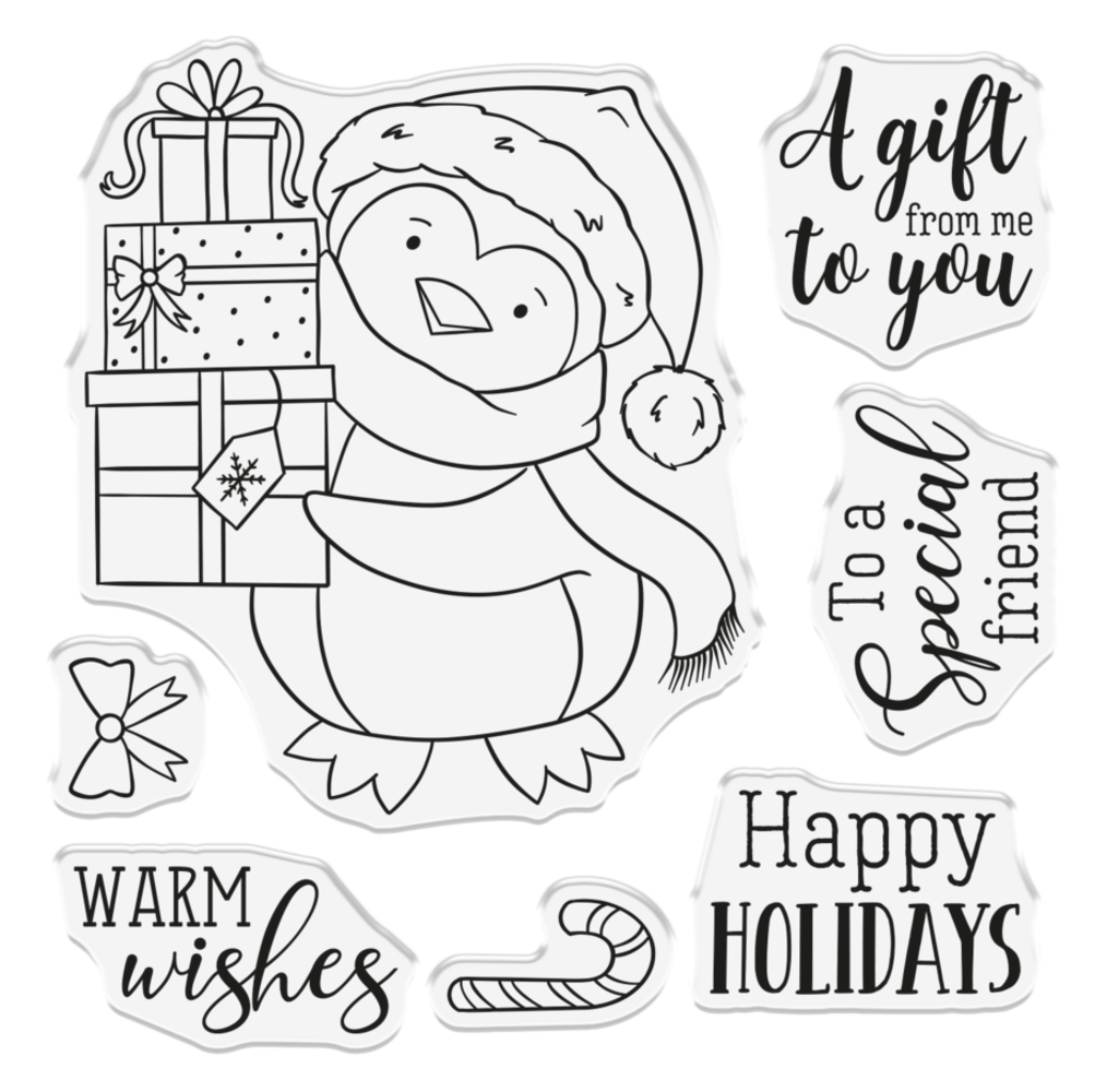 Crafter's Companion Special Penguin Clear Stamps (CC-STP-SPE)