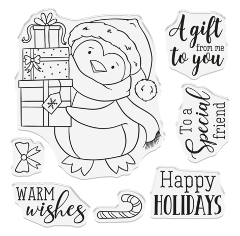 Crafter's Companion Special Penguin Clear Stamps (CC-STP-SPE)
