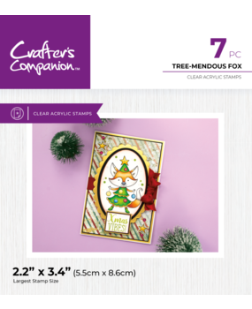 Crafter's Companion Tree-mendous Fox Clear Stamps (CC-STP-TRFO) Crafter's Companion Tree-mendous Fox Clear Stamps (CC-STP-TRFO)