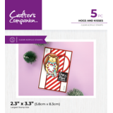 Crafter's Companion Hog and Kisses Clear Stamps (CC-STP-HOK)