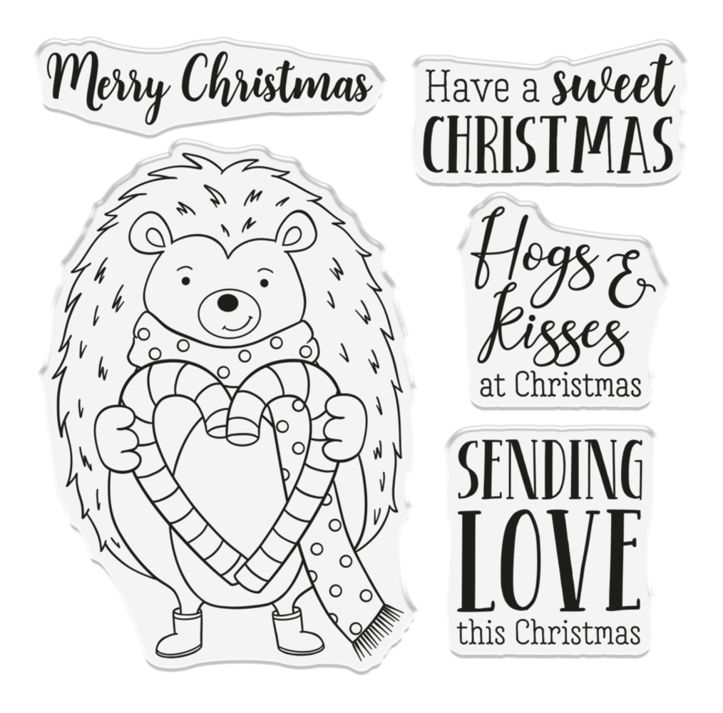 Crafter's Companion Hog and Kisses Clear Stamps (CC-STP-HOK) Crafter's Companion Hog and Kisses Clear Stamps (CC-STP-HOK)