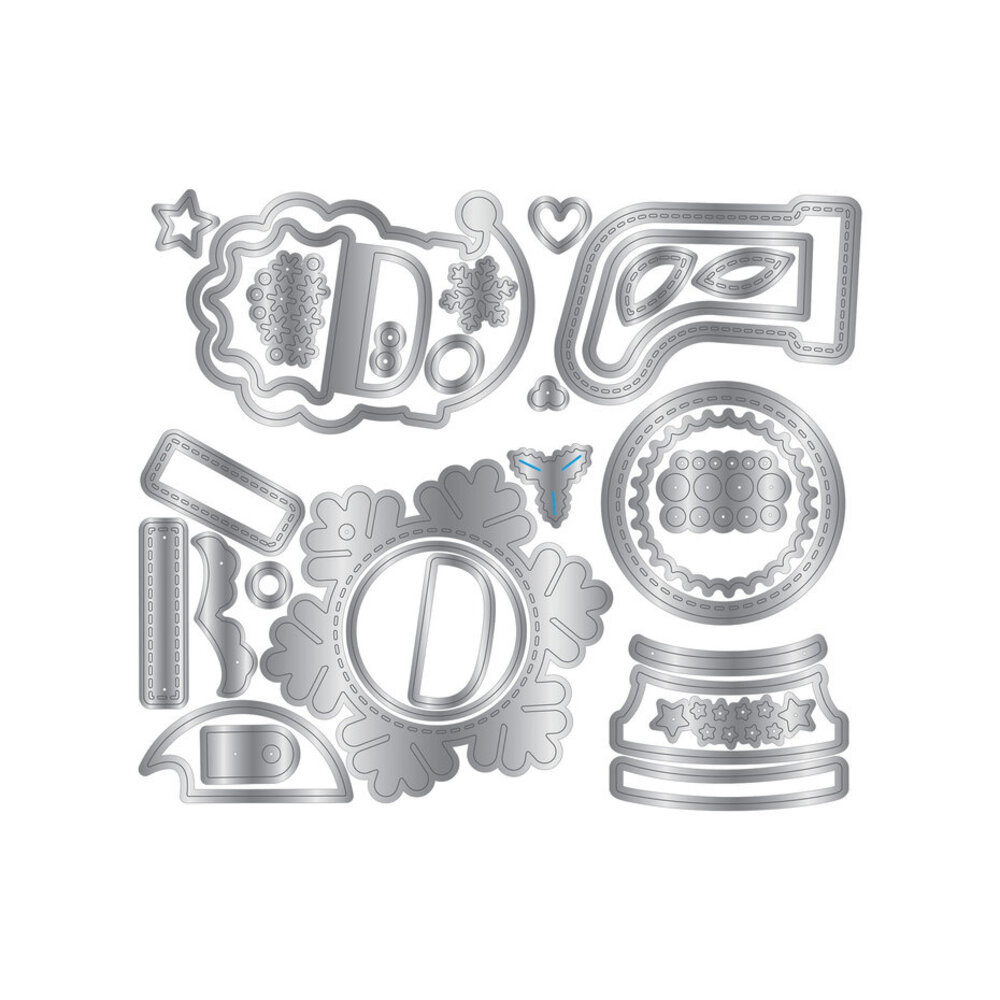 Crafter's Companion Christmas Shaker Tags Elements Dies (CC-MD-ELE-CHST) Crafter's Companion Christmas Shaker Tags Elements Dies (CC-MD-ELE-CHST)