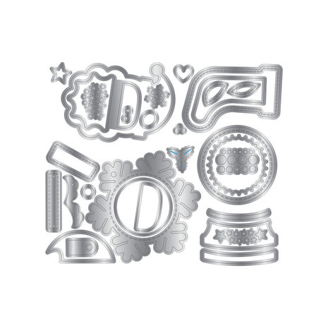 Crafter's Companion Christmas Shaker Tags Elements Dies (CC-MD-ELE-CHST) Crafter's Companion Christmas Shaker Tags Elements Dies (CC-MD-ELE-CHST)