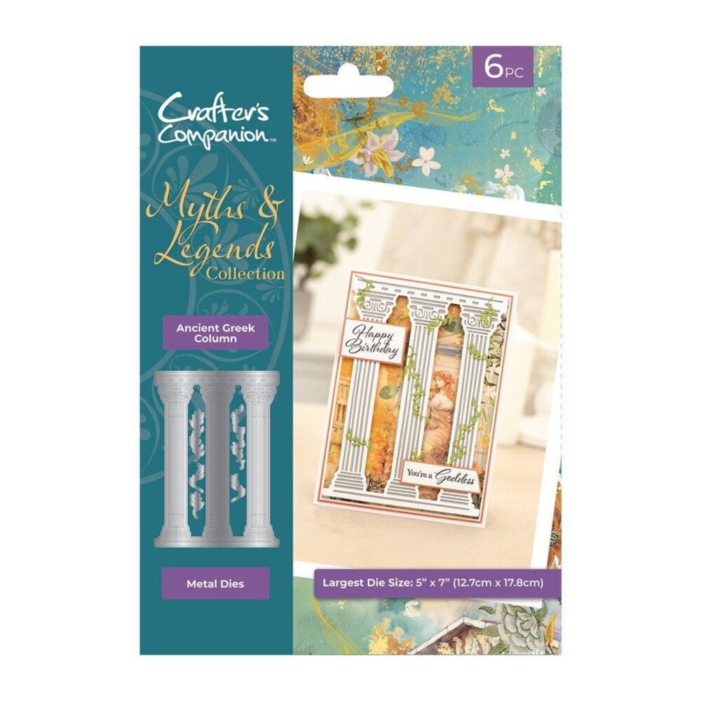 Crafter's Companion Myths & Legends Dies Ancient Greek Column (ML-MD-CAD-ANGC) Crafter's Companion Myths & Legends Dies Ancient Greek Column (ML-MD-CAD-ANGC)