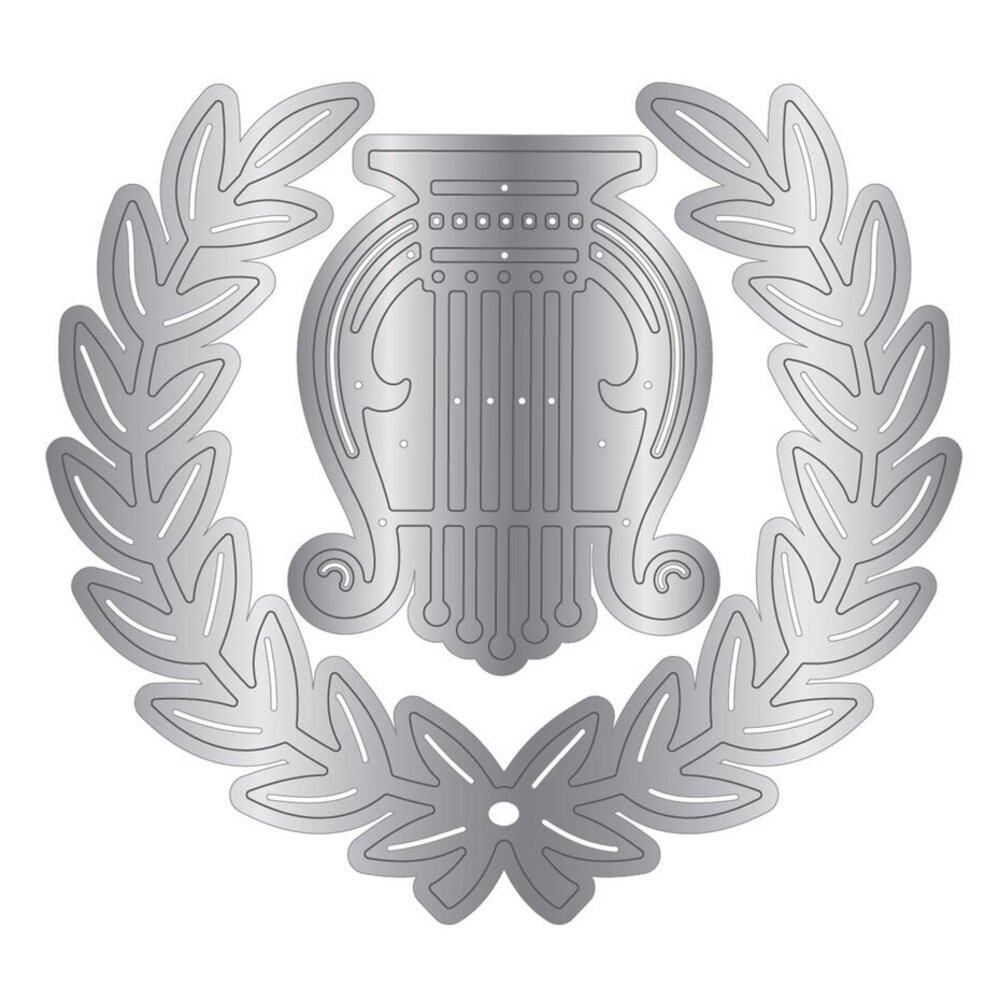 Crafter's Companion Myths & Legends Dies Grecian Harp & Wreath (ML-MD-GRHW) Crafter's Companion Myths & Legends Dies Grecian Harp & Wreath (ML-MD-GRHW)