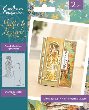 Crafter's Companion Myths & Legends Stamp & Die Greek Goddess Aphrodite (ML-STD-GGA) Crafter's Companion Myths & Legends Stamp & Die Greek Goddess Aphrodite (ML-STD-GGA)