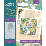Crafter's Companion Myths & Legends Stamp & Die Sky & Thunder God (ML-STD-STG)