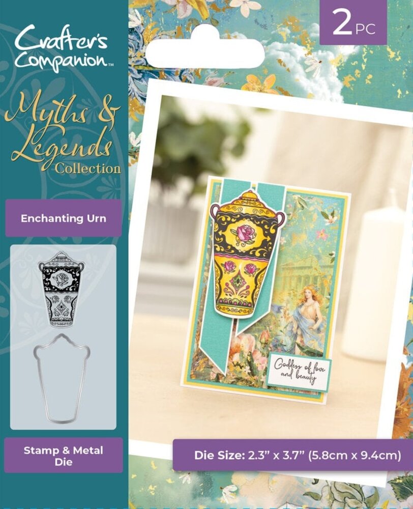 Crafter's Companion Myths & Legends Stamp & Die Enchanting Urn (ML-STD-ENU) Crafter's Companion Myths & Legends Stamp & Die Enchanting Urn (ML-STD-ENU)