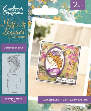 Crafter's Companion Myths & Legends Stamp & Die Goddess of Love (ML-STD-GOL)