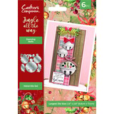 Crafter's Companion Jingle All The Way Dies Dancing Bells (JATW-MD-DANBEL)