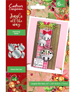 Crafter's Companion Jingle All The Way Dies Dancing Bells (JATW-MD-DANBEL) Crafter's Companion Jingle All The Way Dies Dancing Bells (JATW-MD-DANBEL)