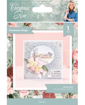 Crafter's Companion Christmas Rose Clear Stamp Christmas Village (S-CR-CA-ST-CHVI) Crafter's Companion Christmas Rose Clear Stamp Christmas Village (S-CR-CA-ST-CHVI)