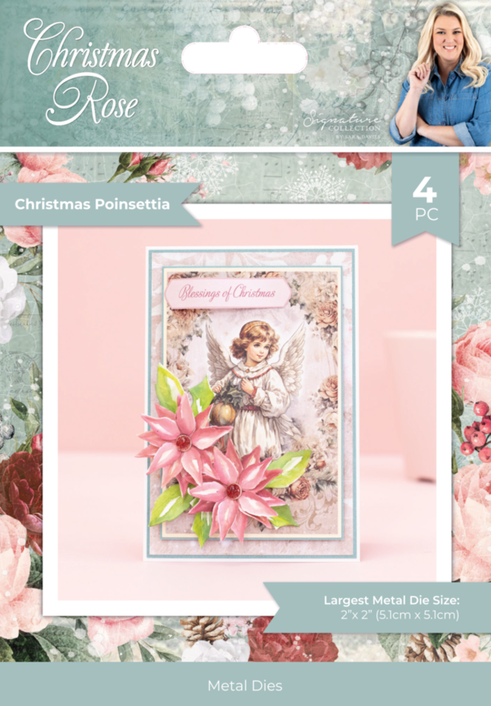 Crafter's Companion Christmas Rose Dies Christmas Poinsettia (S-CR-MD-CHPO) Crafter's Companion Christmas Rose Dies Christmas Poinsettia (S-CR-MD-CHPO)