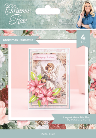 Crafter's Companion Christmas Rose Dies Christmas Poinsettia (S-CR-MD-CHPO) Crafter's Companion Christmas Rose Dies Christmas Poinsettia (S-CR-MD-CHPO)