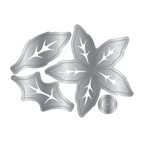Crafter's Companion Christmas Rose Dies Christmas Poinsettia (S-CR-MD-CHPO) Crafter's Companion Christmas Rose Dies Christmas Poinsettia (S-CR-MD-CHPO)
