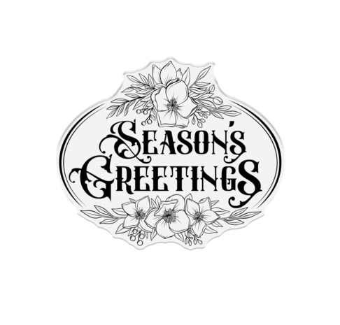 Crafter's Companion Christmas Rose Stamp & Die Seasons Greetings (S-CR-STD-SEGR) Crafter's Companion Christmas Rose Stamp & Die Seasons Greetings (S-CR-STD-SEGR)