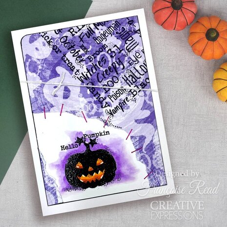 Woodware Halloween 8x8 Inch Paper Pad (FRPP008) Woodware Halloween 8x8 Inch Paper Pad (FRPP008)