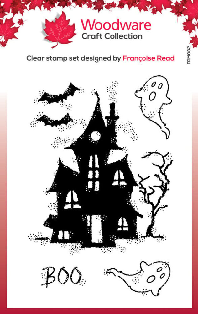 Woodware Haunted Clear Stamps (FRM082) Woodware Haunted Clear Stamps (FRM082)