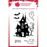 Woodware Haunted Clear Stamps (FRM082)