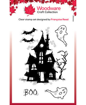 Woodware Haunted Clear Stamps (FRM082) Woodware Haunted Clear Stamps (FRM082)