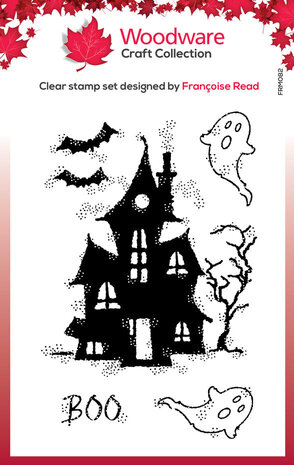 Woodware Haunted Clear Stamps (FRM082) Woodware Haunted Clear Stamps (FRM082)