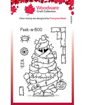 Woodware Mummy Gnome Clear Stamps (FRS1057)
