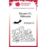 Woodware Spooky Night Clear Stamps (FRS1059)