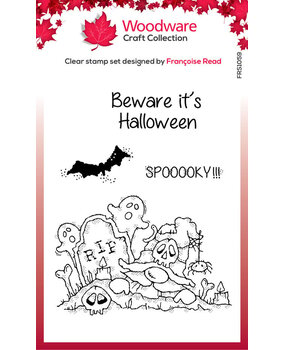 Woodware Spooky Night Clear Stamps (FRS1059) Woodware Spooky Night Clear Stamps (FRS1059)