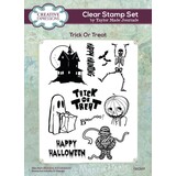 Creative Expressions Taylor Made Journals A5 Clear Stamp Trick Or Treat (CEC1107)