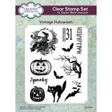Creative Expressions Taylor Made Journals A5 Clear Stamp Vintage Halloween (CEC1108)