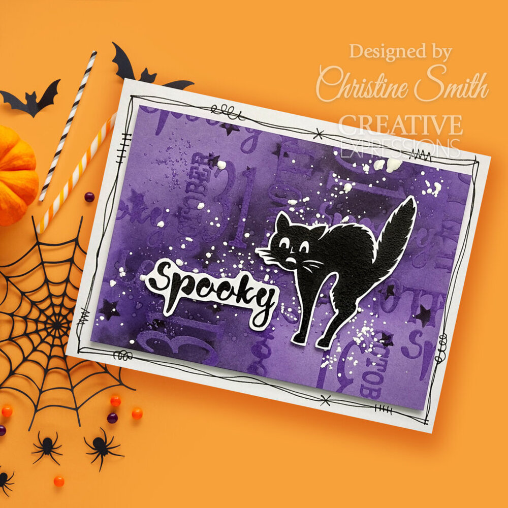 Creative Expressions Taylor Made Journals A5 Clear Stamp Vintage Halloween (CEC1108) Creative Expressions Taylor Made Journals A5 Clear Stamp Vintage Halloween (CEC1108)