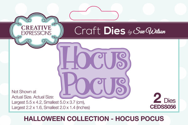 Creative Expressions Sue Wilson Craft Die Hocus Pocus (CEDSS056) Creative Expressions Sue Wilson Craft Die Hocus Pocus (CEDSS056)