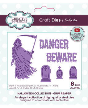 Creative Expressions Sue Wilson Craft Die Grim Reaper (CED21062) Creative Expressions Sue Wilson Craft Die Grim Reaper (CED21062)