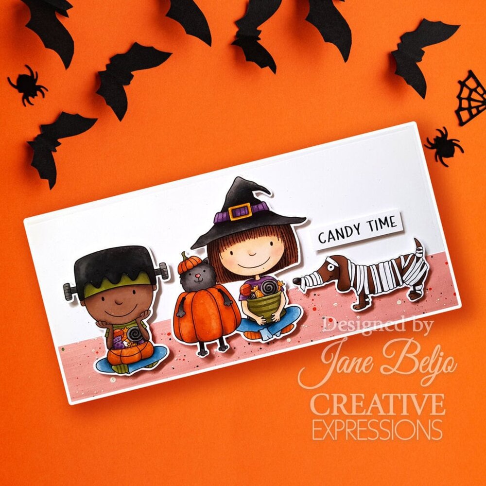 Creative Expressions Jane's Doodles Clear Stamp Set Happy Halloween (CEC1113) Creative Expressions Jane's Doodles Clear Stamp Set Happy Halloween (CEC1113)