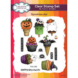 Creative Expressions Jane's Doodles Clear Stamp Set Spooktacular (CEC1114)
