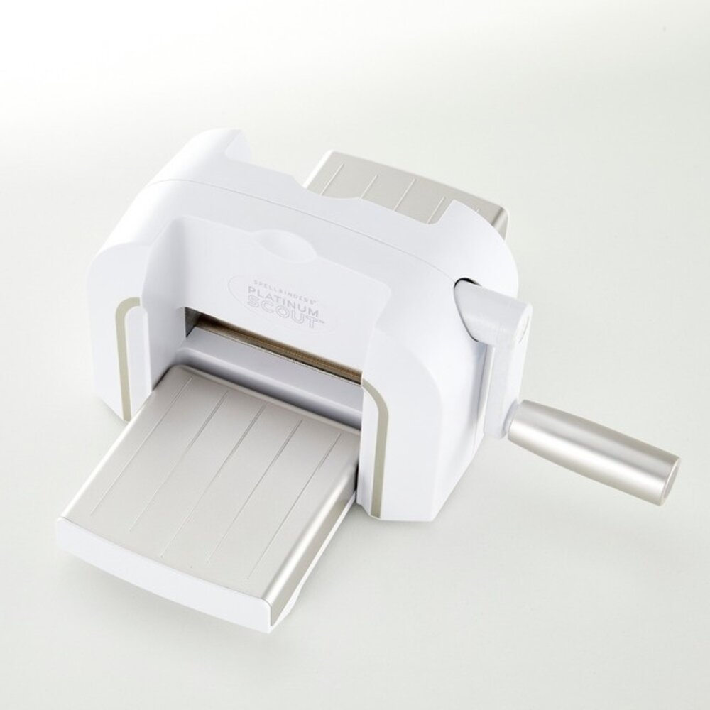Spellbinders Platinum Scout Die Cutting and Embossing Machine 3.5 Inch Platform - White (PS-001) Spellbinders Platinum Scout Die Cutting and Embossing Machine 3.5 Inch Platform - White (PS-001)