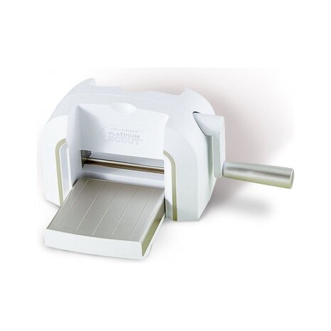 Spellbinders Platinum Scout Die Cutting and Embossing Machine 3.5 Inch Platform - White (PS-001) Spellbinders Platinum Scout Die Cutting and Embossing Machine 3.5 Inch Platform - White (PS-001)