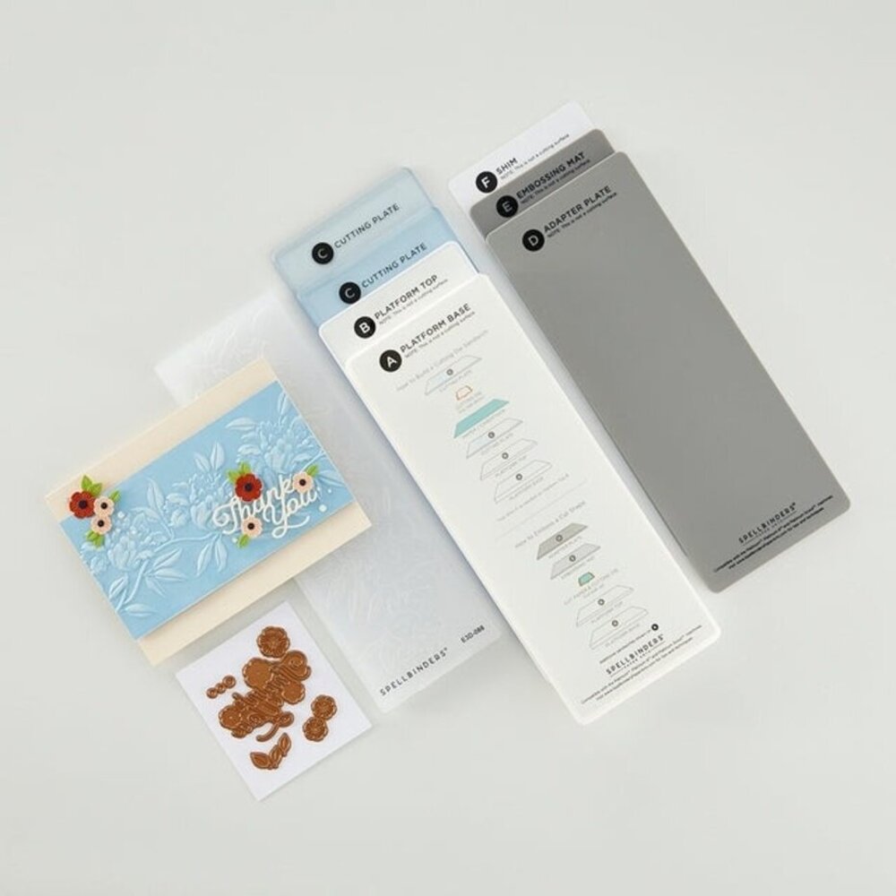 Spellbinders Platinum Scout Die Cutting And Embossing Machine 3.5 Inch Platform - Blue Mist (PS-003) Spellbinders Platinum Scout Die Cutting And Embossing Machine 3.5 Inch Platform - Blue Mist (PS-003)