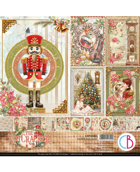 Ciao Bella Papercrafting The Nutcracker 12x12 Inch Paper Pad (CBPM080) Ciao Bella Papercrafting The Nutcracker 12x12 Inch Paper Pad (CBPM080)
