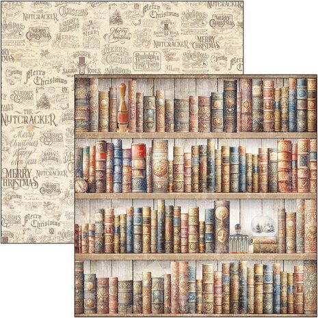 Ciao Bella Papercrafting The Nutcracker 8x8 Inch Paper Pad (CBH080) Ciao Bella Papercrafting The Nutcracker 8x8 Inch Paper Pad (CBH080)