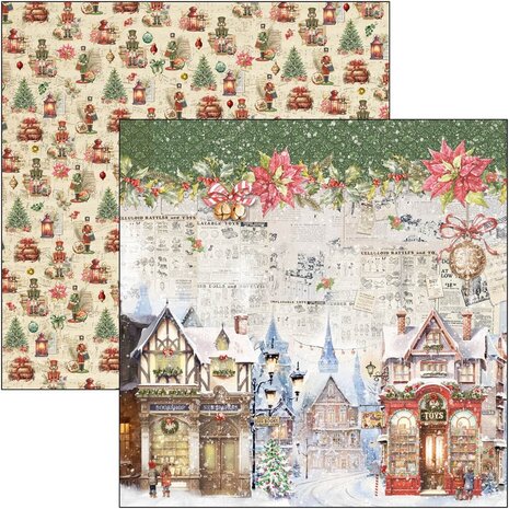 Ciao Bella Papercrafting The Nutcracker 8x8 Inch Paper Pad (CBH080) Ciao Bella Papercrafting The Nutcracker 8x8 Inch Paper Pad (CBH080)